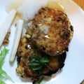 白米☆大好き's cooksnap of when they made 鯖の味噌煮缶であんかけ豆腐ハンバーグ♡.
