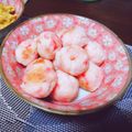 朋もも's cooksnap of when they made はんぺん桜だんご♡.