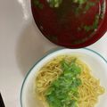 らん蘭's cooksnap of when they made ニンニク混ぜそば(パタン).