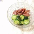 yesmama's cooksnap of when they made さっぱり★ホタルイカとわかめの酢の物.