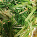 mitimiya's cooksnap of when they made 簡単水菜の胡麻和え.