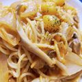 なななななおちん's cooksnap of when they made 残り物のコンソメスープでリメイクパスタ.