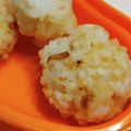 クックBU5NHO☆'s cooksnap of when they made 手づかみ離乳食♡ひとくち焼きおにぎり.