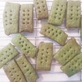 クックIKJH5J☆'s cooksnap of when they made 大麦若葉でサクサククッキー.