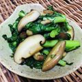 料理男子部🍻's cooksnap of when they made しいたけと春菊のホットサラダ.