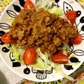 bonnet's cooksnap of when they made 沖縄の味！！簡単タコライス★☆.