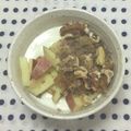 おはなすき's cooksnap of when they made 黒糖ヨーグルトに、りんご＆クルミ♪.