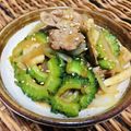 料理男子部🍻's cooksnap of when they made ゴーヤとタマネギと豚肉の味噌炒め.
