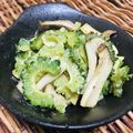 料理男子部🍻's cooksnap of when they made 簡単♡ゴーヤとエリンギのマヨネーズいため.
