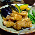 utigopan's cooksnap of when they made 麺つゆで簡単！夏野菜の揚げ浸し.
