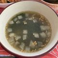 あみことまろ's cooksnap of when they made 焼肉の相棒に絶品！わかめスープ.