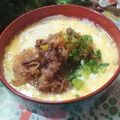 虹色♪︎ちゅーりっぷ's cooksnap of when they made とろ〜り卵のあんかけ甘辛☆肉うどん.