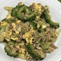 MoonLe's cooksnap of when they made 鯖缶で簡単！ゴーヤチャンプル.