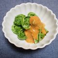 バカリャウ's cooksnap of when they made 山菜　こごみの酢味噌あえ.