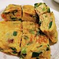 やまったくん's cooksnap of when they made ＊ネギ入り＊厚焼き卵＊.