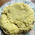 優木星's cooksnap of when they made 砂糖なし☆おからバナナ蒸しパン.