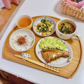＊yoru＊'s cooksnap of when they made ほうれん草のじゃこ炒め.