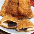 クックITRJOB☆'s cooksnap of when they made サンドイッチパンで揚げあんパン.
