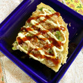 bonnet's cooksnap of when they made 大阪風　炊飯器たこ焼き.