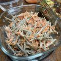 のんぴー♡'s cooksnap of when they made お店のサラダみたい！簡単ごぼうサラダ.