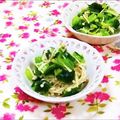 ｍａｒｉ♪'s cooksnap of when they made 小松菜とエノキダケ☆ポン酢和え.