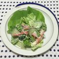 おはなすき's cooksnap of when they made 簡単！カニかまと胡瓜サラダ菜のサラダ☆.