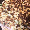 にゃんこりんご's cooksnap of when they made ☆全部混ぜちゃえ♪モダン焼き☆.