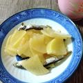 タロクン's cooksnap of when they made 簡単懐かし＊たくあん煮♪.