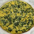 しふぉん♪☆'s cooksnap of when they made 苦くない春菊のオープンオムレツ.