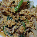 クック0PYB5F☆'s cooksnap of when they made ふわふわ卵と柔らか牛肉のほうれん草炒め.