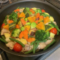 ta2o's cooksnap of when they made お鍋の残り食材で簡単アヒージョ.