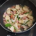 risunaruto's cooksnap of when they made たけのことベーコン洋風炒め.