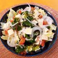 obirara's cooksnap of when they made わさび風味★豆腐とわかめのサラダ.