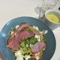まいもぐ2020's cooksnap of when they made 生ハムとモッツァレラのブロッコリーソース.