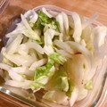 ベーカー's cooksnap of when they made 【農家のレシピ】白菜の茎の甘酢漬け.