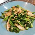 tosh☆i's cooksnap of when they made かき菜とツナの炒め物.