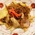 マコミコ's cooksnap of when they made 超簡単☆1人前！小腹がすいたら焼きそば〜.