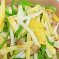 shelly616's cooksnap of when they made 中華・豚肉とピーマンとジャガイモの塩炒め.