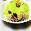 めみたん☆'s cooksnap of when they made 贅沢♪バニラアイスに甘納豆.