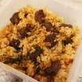 himeKK's cooksnap of when they made コストコのリブで！簡単ステーキ炒飯.