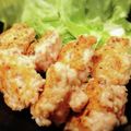 milajula's cooksnap of when they made フープロからフライパンへ…イカバーグ.