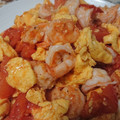 ★料理は楽しい★'s cooksnap of when they made トマトとエビのとろっと玉子炒め.