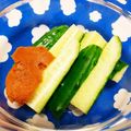 みれいく's cooksnap of when they made 簡単＊胡瓜の味噌添え＊.