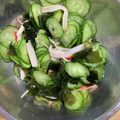 ちぇりりん's cooksnap of when they made 備忘録 三杯酢 胡瓜とワカメの酢の物.