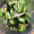 ちぇりりん's cooksnap of when they made 備忘録 三杯酢 胡瓜とワカメの酢の物.