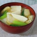 Yukiまむ's cooksnap of when they made ✿春だね♪筍のお味噌汁✿.