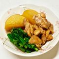 にきけん's cooksnap of when they made 大根と手羽元の煮物♪.