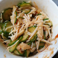kyokoha's cooksnap of when they made きゅうりとえのきのコチュジャン和え.