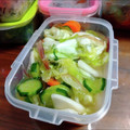 ＴＯＭＯＷＡＴ's cooksnap of when they made 白ダシとお酢で簡単たっぷり野菜の浅漬け♡.