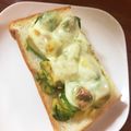 なーなちゃん's cooksnap of when they made 簡単☆アボカドと醤油麹の和風トースト♫.